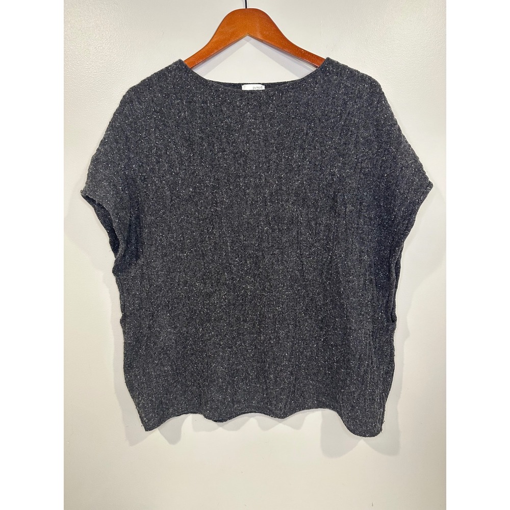 Pure Jill Wool Blend‎ Sweater Vest XS/S Grandpa Oversized Academia Preppy Casual